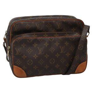 Authentic LOUIS VUITTON Monogram Nile Shoulder Bag M45244 LV
